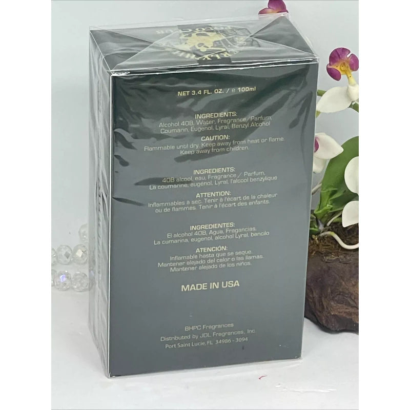 Beverly Hills Polo Club Rogue EDT Spray for Men - 3.4 fl oz - Factory Sealed Box