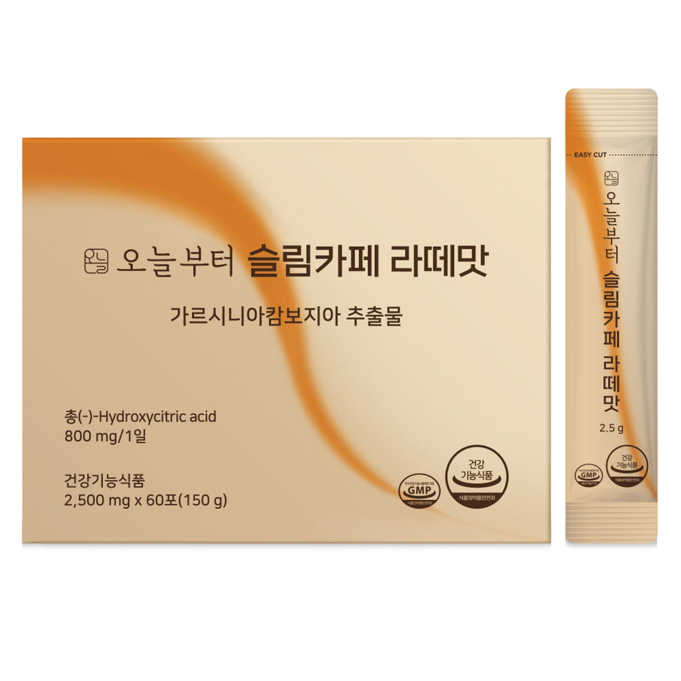 TODAY from Today, Slim Cafe Latte 2,500mg X 60 Stick (150g)
