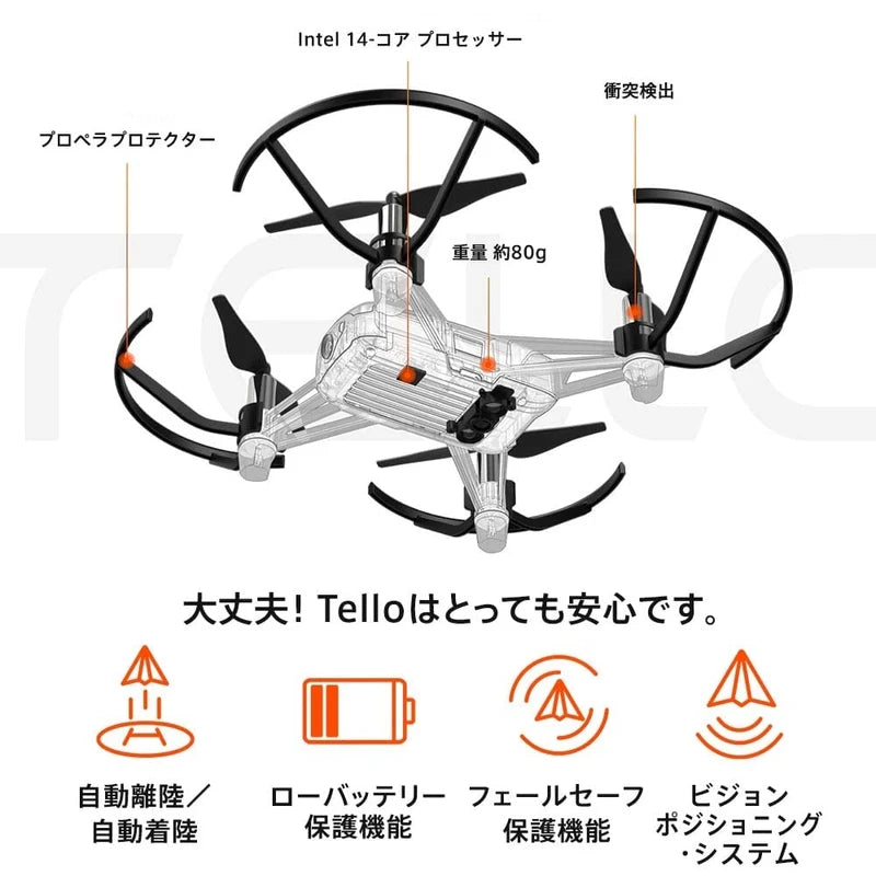 Ryze Tello Toy Drone, Boost Combo (Authentic Goods within Japan)