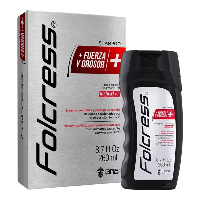 Folcress Shampoo Folcress Reparador Capilar 260ml