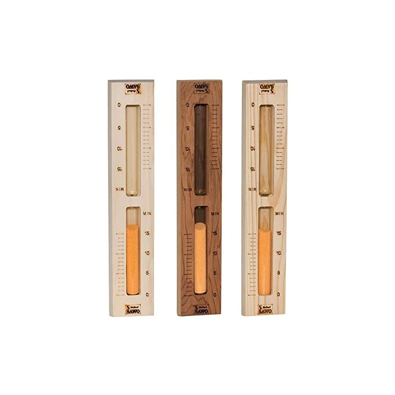 Sauna Hourglass 15 Minutes Aspe White Sand Timer