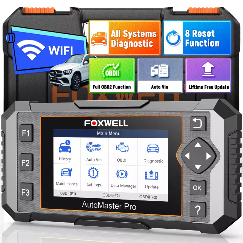 FOXWELL NT624 Elite Car All System OBD2 Scanner Diagnostic Tool ABS SRS TPMS Oil