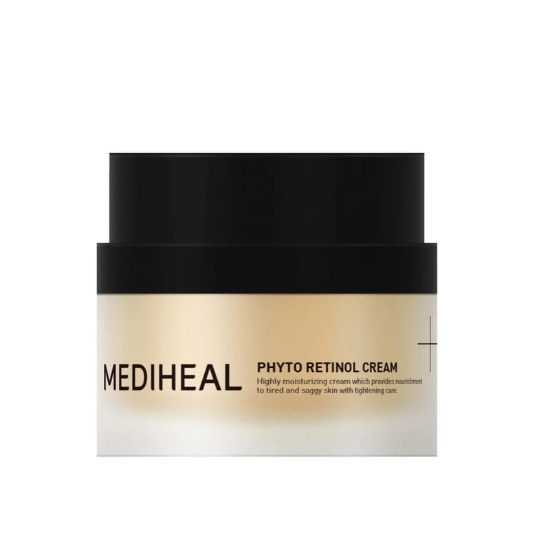 MEDIHEAL Mediheal Phitretinol Cream, 1.7 fl oz (50 ml), Plant-derived and Natural Retinol Synergies with Pure Retinol