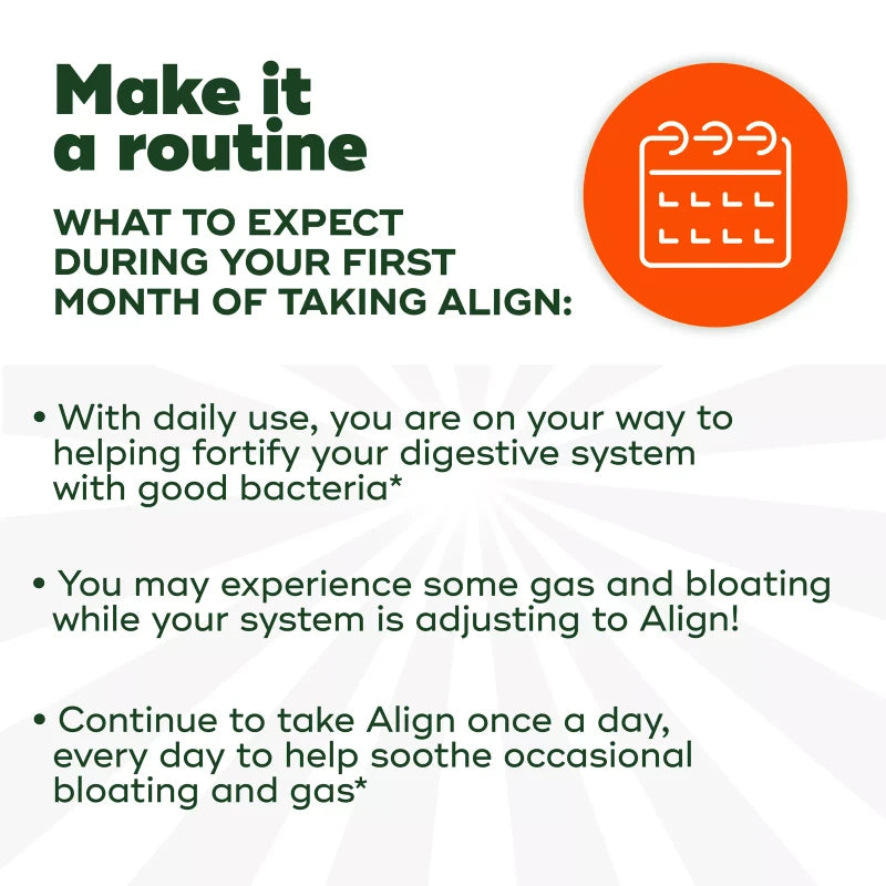 Align Probiotic Ultimate Gut Support Supplement For Abdominal, Gas & Bloating