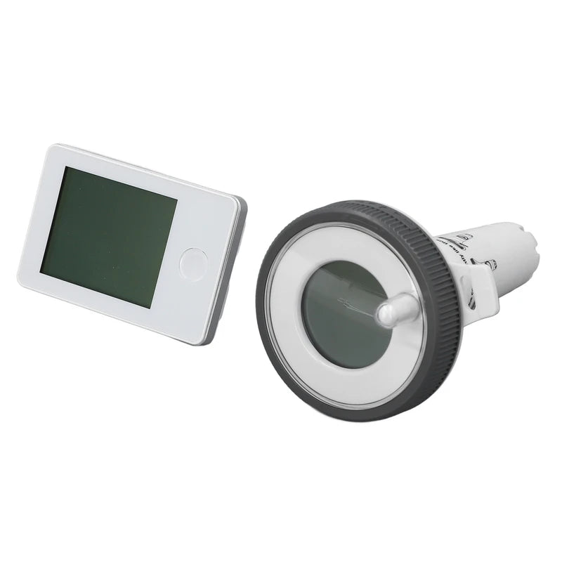 Wireless Solar Pool Temperature Meter High Accuracy IPX8 Waterproof LCD Display Digital Floating Temperature Detector