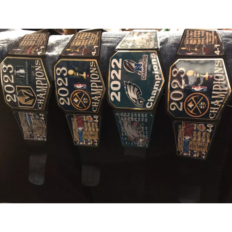 2024 Detroit Lions NFC North Division Champions Championship Belt