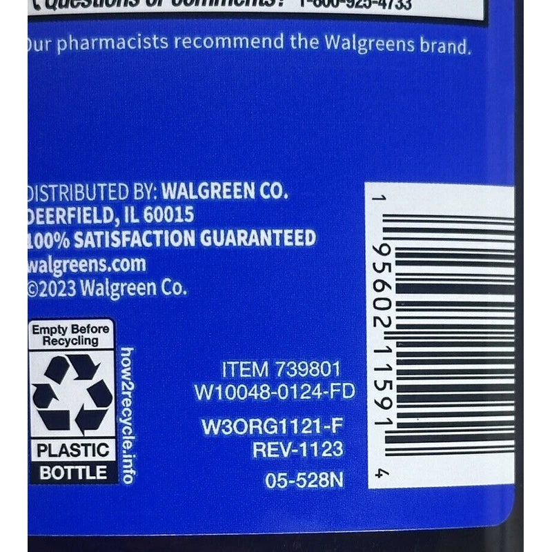 Walgreens NEW Walgreens T-Gel Shampoo Original Strength 16oz Neutrogena Alternative Tar