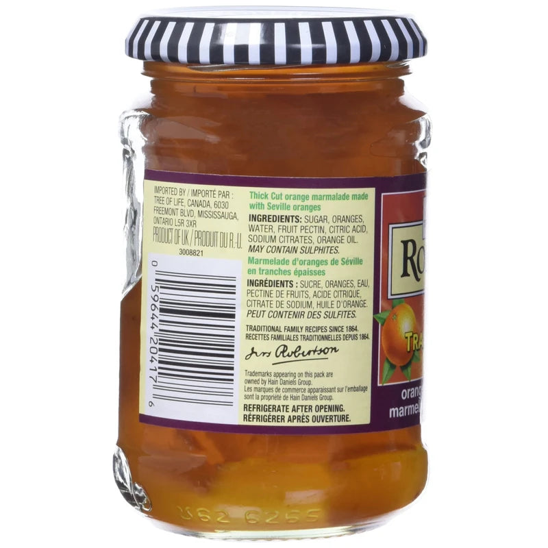 Robertson's Thick Cut Orange Marmalade, 250 ml.