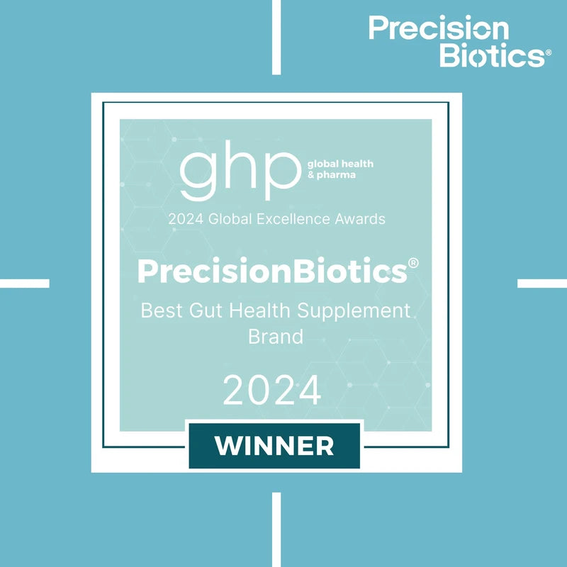 PrecisionBiotics Alflorex Original - Daily Gut Health Probiotics Supplement with Unique Bifidobacterium Longum Bacteria Strain 35624 - Bacterial Cultures - 30 Capsules
