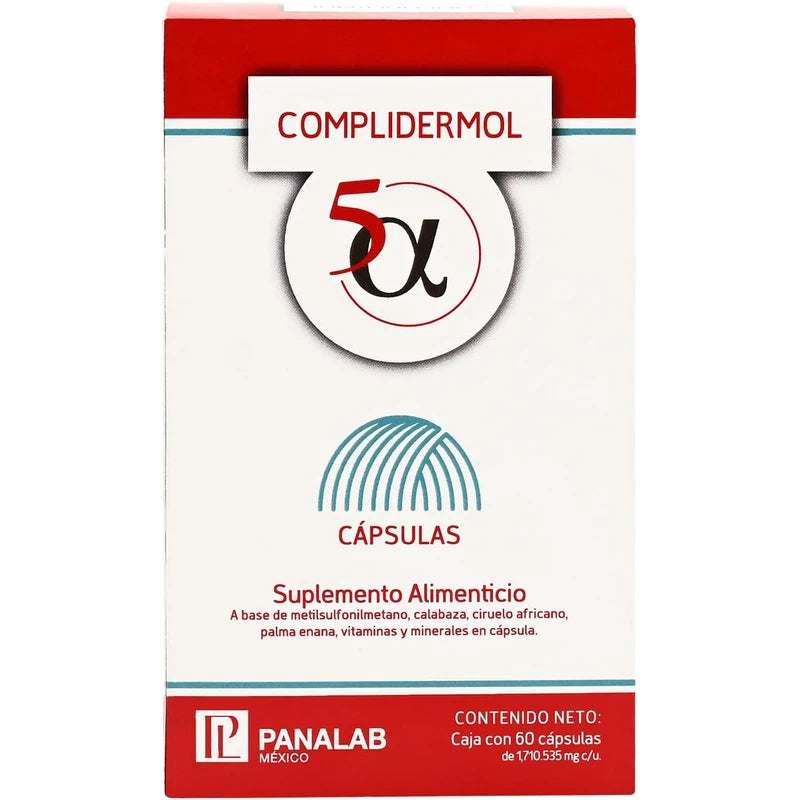 PANALAB Complidermol 5 Alfa Plus 60 Cápsulas