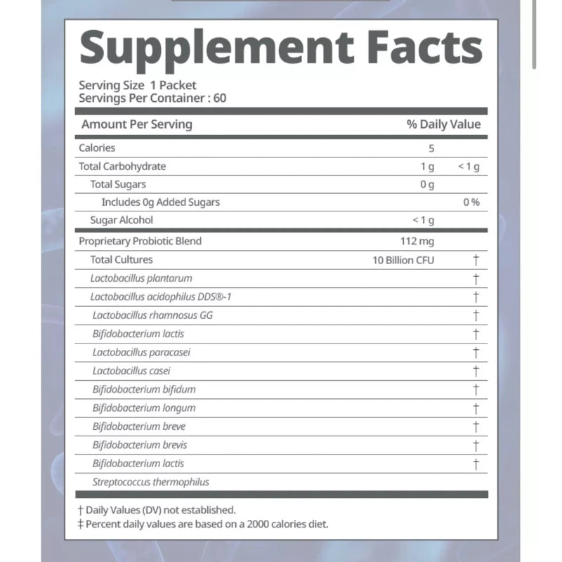 Atomy Probiotics 10 Billion CFU 12 Kinds Of Probiotics 60 Packets For 2 Months