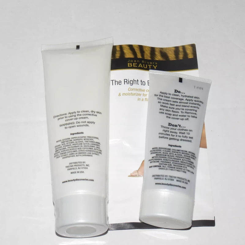 Joan Rivers Beauty t11 Joan Rivers The right to bare legs corrective cover-up Tan & Moisturizer