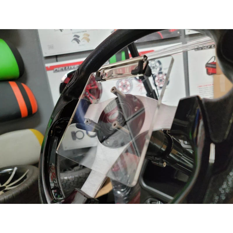 Apex Evolution Golf Cart Steering Wheel Score Card Holder