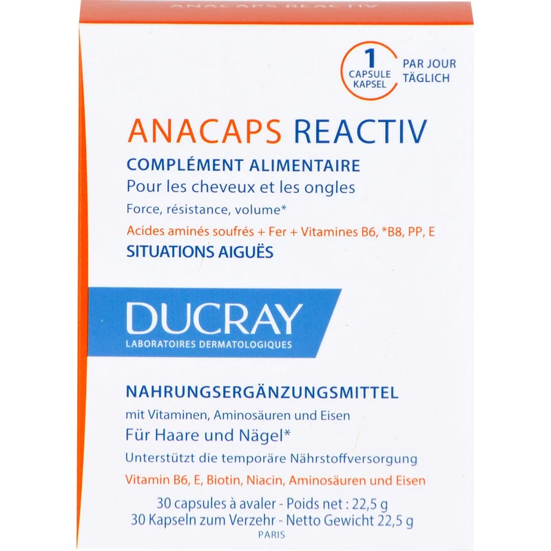 Ducray Anacaps Reactiv Kapseln