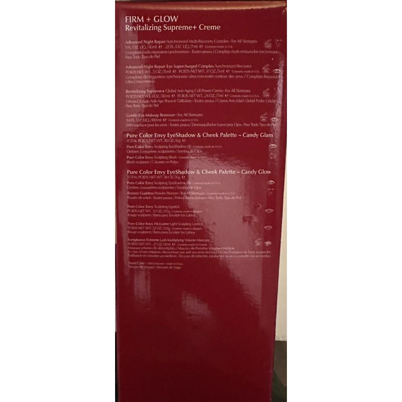 Estée Lauder 9 Full-Size Favorites + 3 Deluxe Travel Sizes Makeup Set Brand New