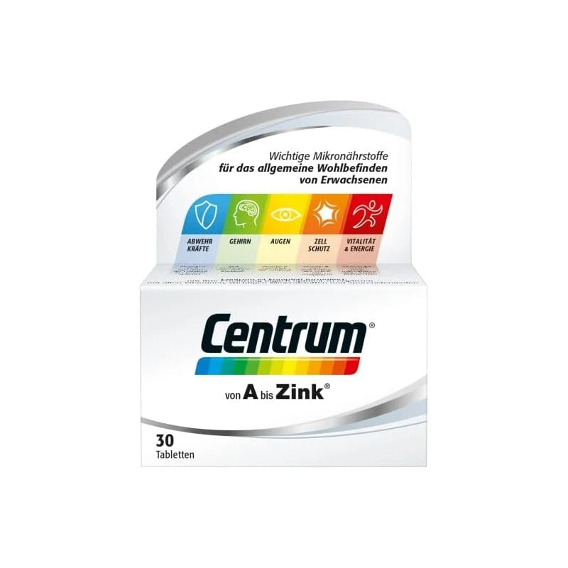 Centrum From A to Zinc Tablets, Pack of 30 Tablets