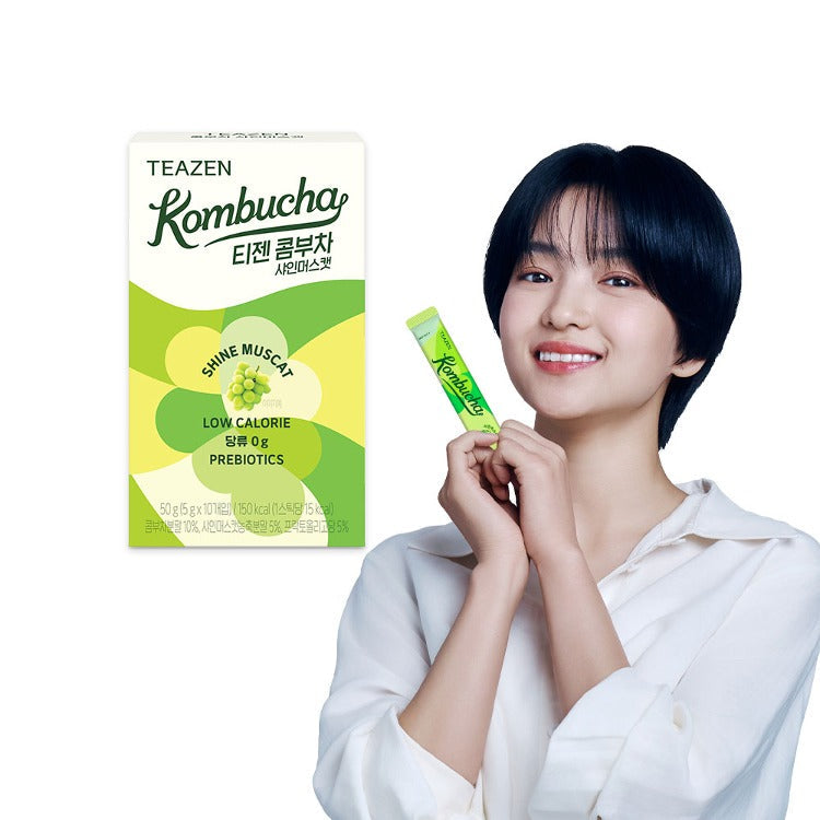 Teazen Kombucha Shine Muscat 5g x 10 sticks