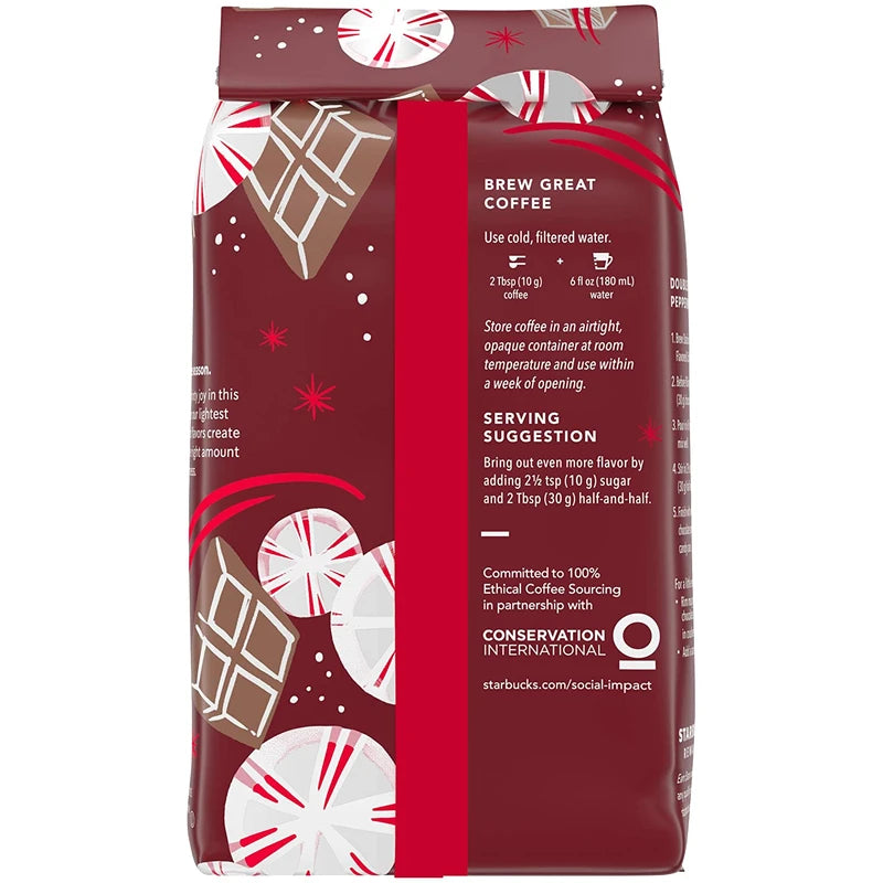Starbucks Peppermint Mocha Naturally Flavored Ground Coffee