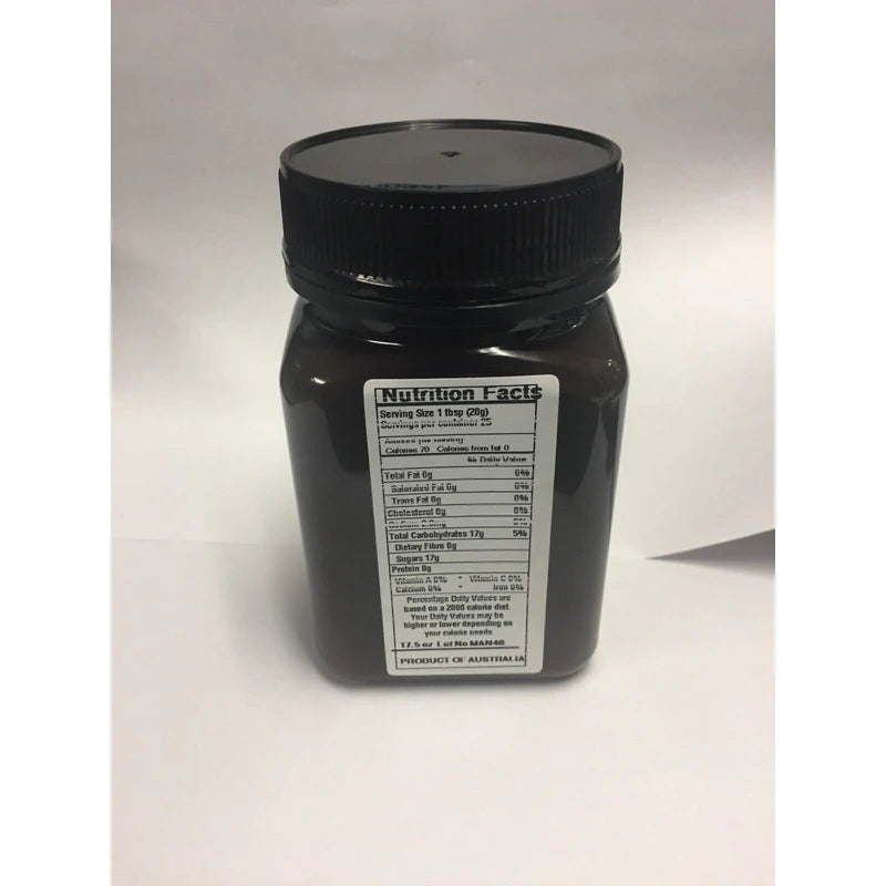 TASMANIAN MANUKA HONEY 500g/17.5 oz net 4x( 500GRAM)