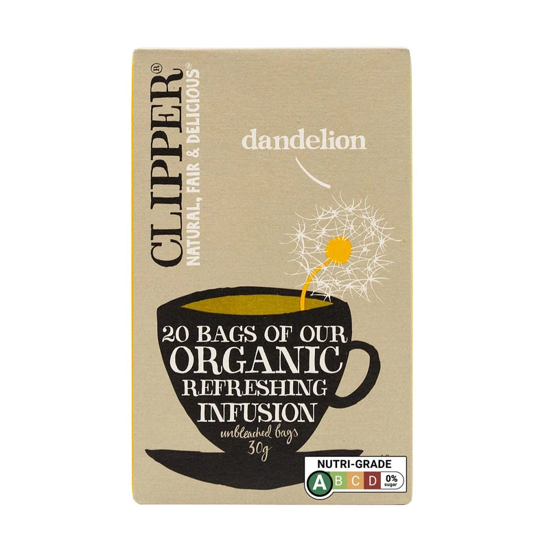 Clipper Organic Infusion Dandelion 20 Tea Bags, 30g