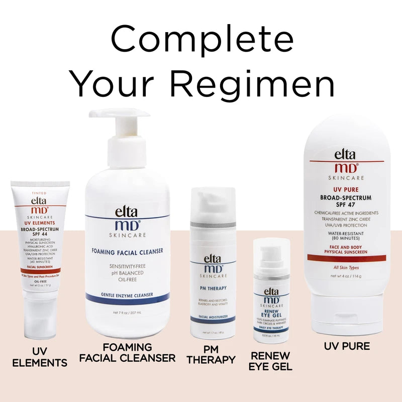 EltaMD UV Elements SPF 44 Tinted Moisturizer for Face with SPF, Tinted Mineral Sunscreen Moisturizer for Dry Skin, Hydrates Dry Skin, Oil Free Face Moisturizer, Dermatologist Recommended, 2.0 oz Tube