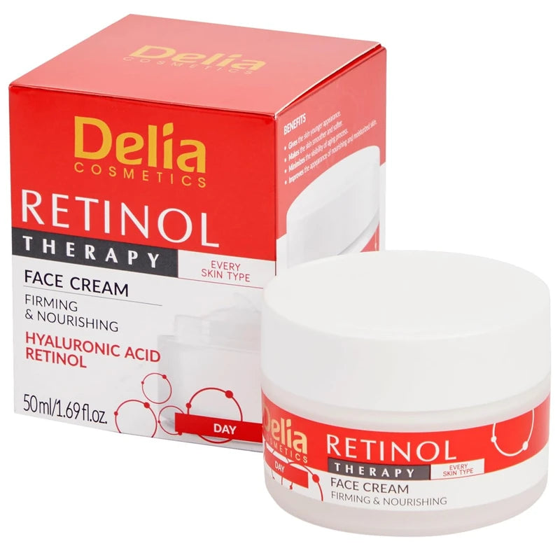 Delia Retinol Therapy Firming & Nourishing Day Face Cream, 50 ml (9147) C/07