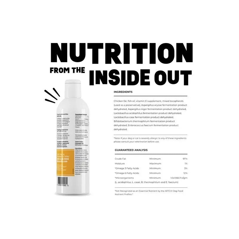 Dinovite LickOchops Omega Fatty Acid & Nutrient Supplement for Cats – 3 Pack