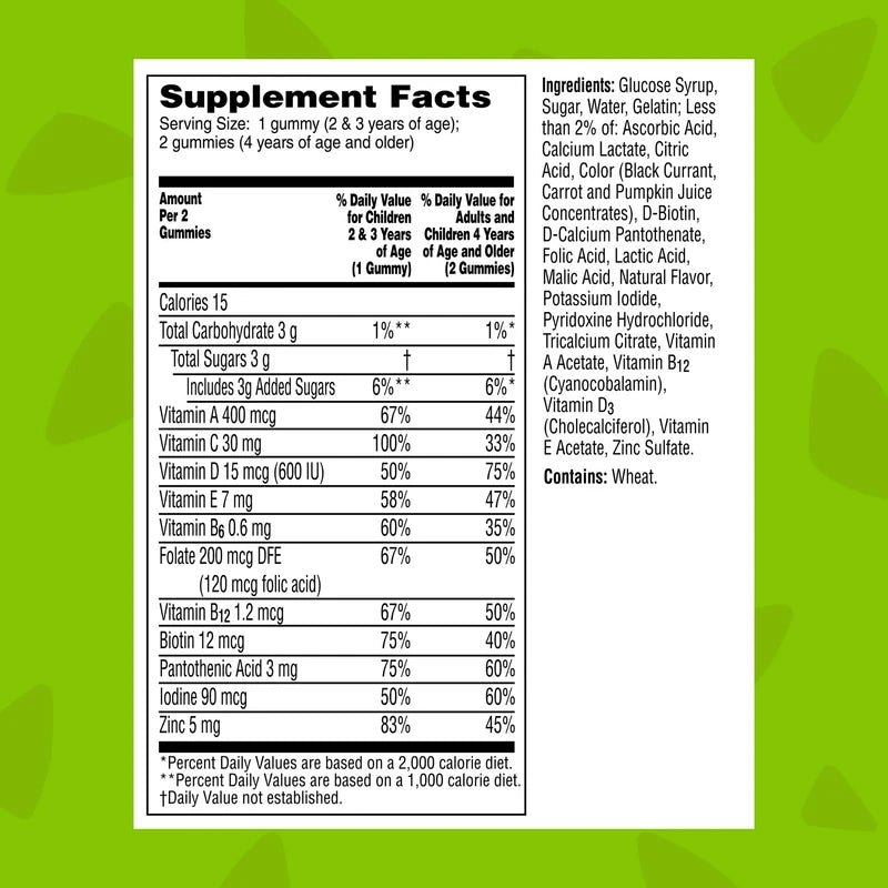 Flintstones -Sour Gummies - 180 Count- 3 pack