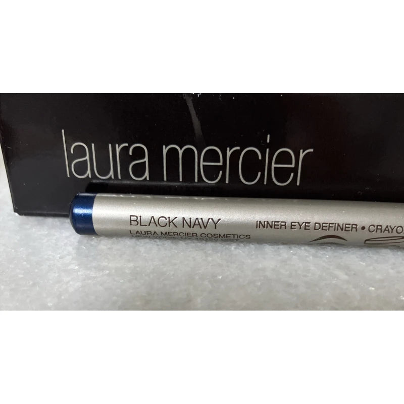 Laura Mercier Inner Eye Defined BLACK NAVY NEW W BOX 0.04oz. Free 🎁