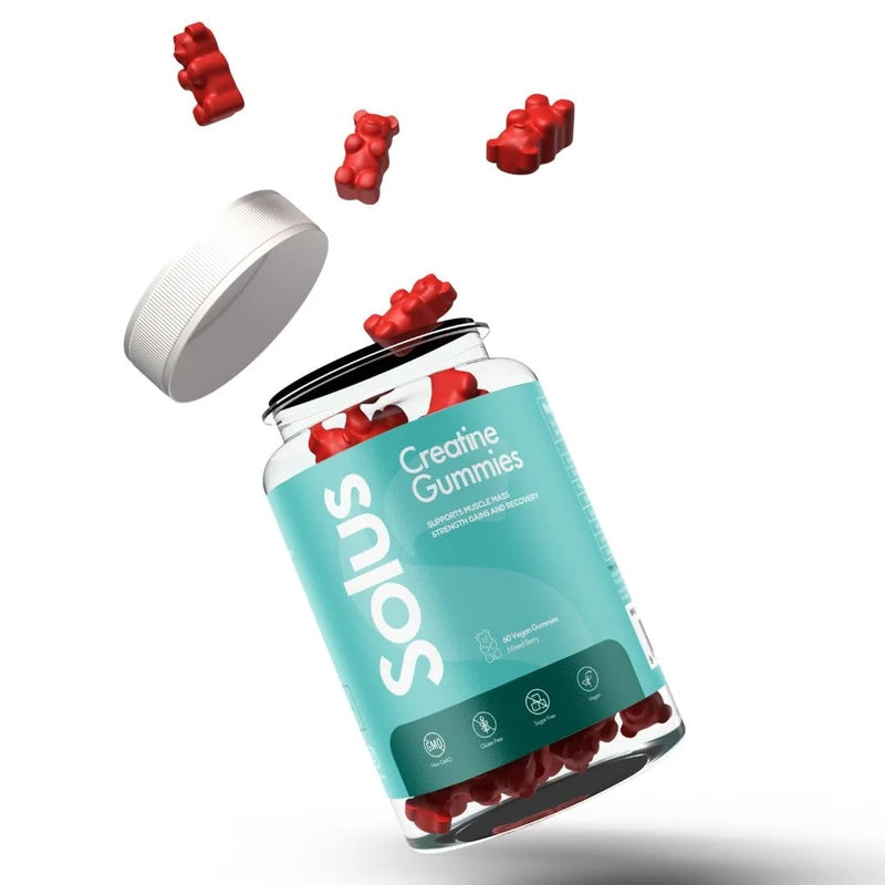 Creatine HCL Gummies Mixed Berry Flavour | Creatine Hyrdrochloride | Muscle Growth & Strength | Workout Recovery | Natural Flavour