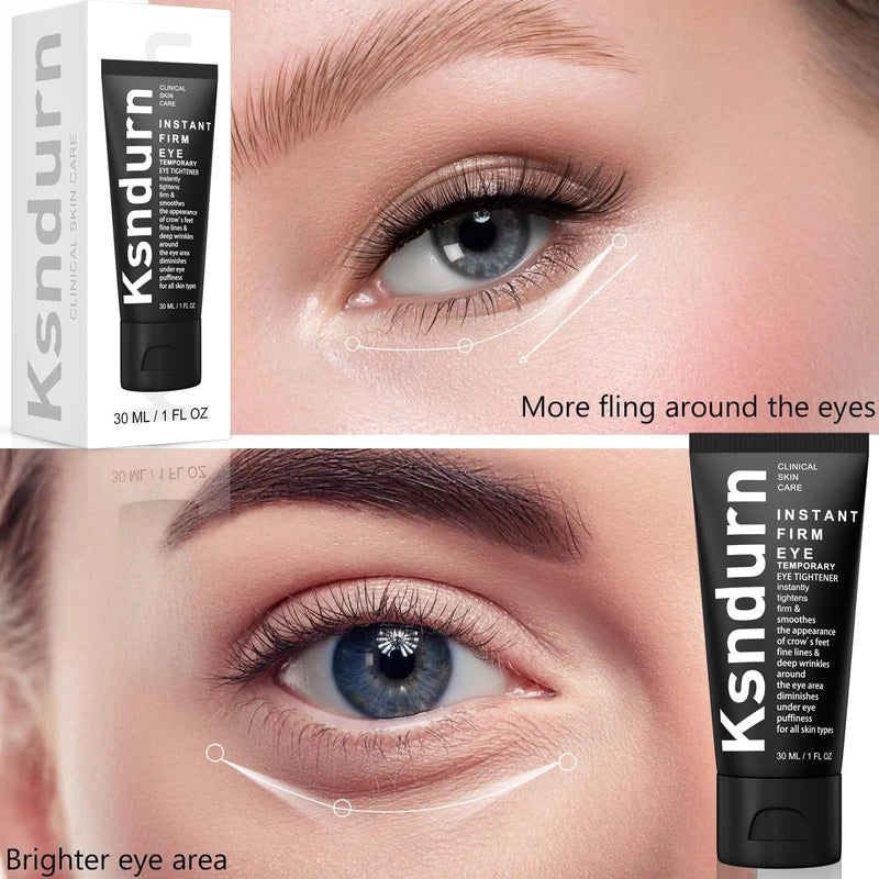 Celyn Instant Firm Eye Tightener, Ksndurn Eye Bag Cream - Reduce Eye Bags, Fade Fine Lines, Dark Circles, Tightens & Smoothes Fine Lines (2Pcs x 30ml)