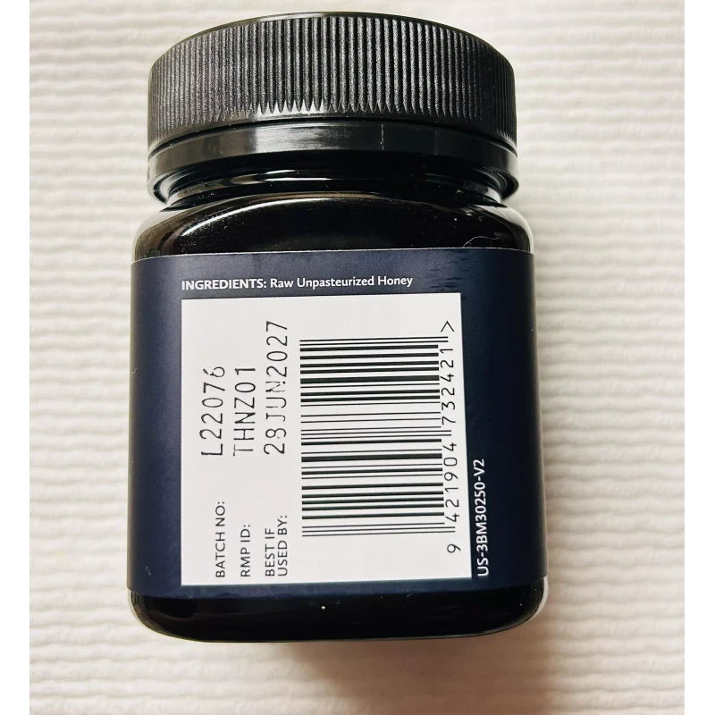 3Bee MultiFloral Manuka Honey MGO 30+ 8.8oz-250g Exp 6/2027 Fresh
