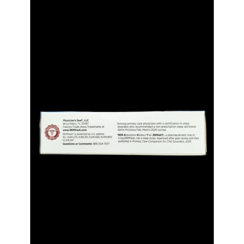 Dated 5/24 REMfresh Advanced Ion-Powered Melatonin 2mg UltraMel 36 Caps New/Seal