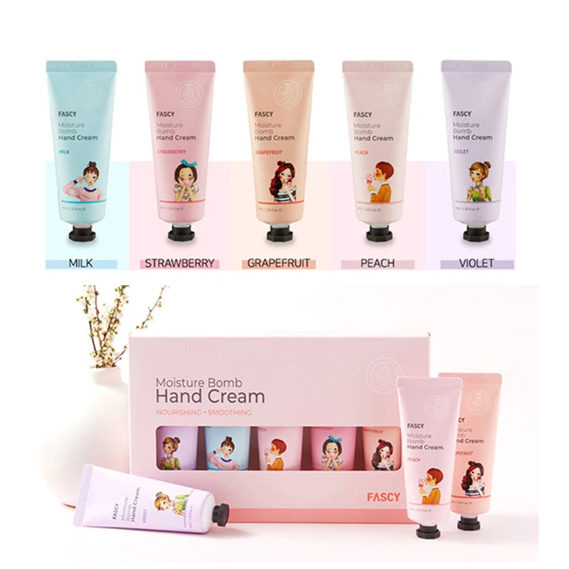 FASCY Moisture Bomb Hand Cream Set 40ml 5items