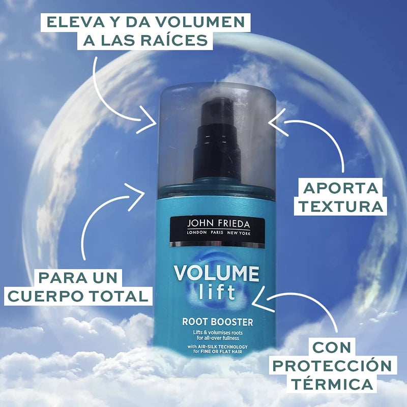 John Frieda Luxurious volume blow-drying lotion.