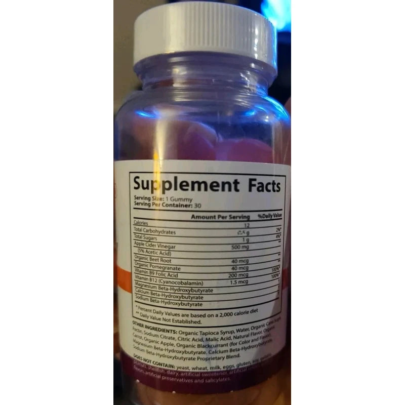 RapidRipped 5 Lot Rapid Ripped Keto + ACV Gummies 120 Ct BB 03/2026