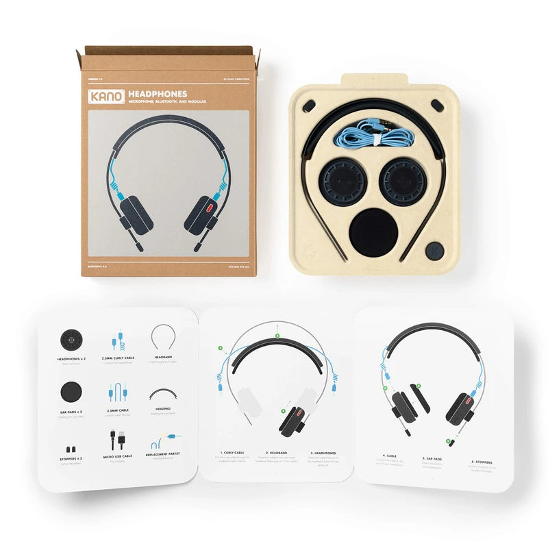 Kano Headphones - Bluetooth Buildable Booming