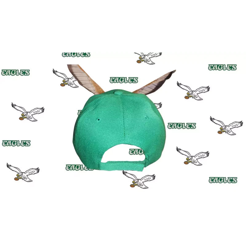 Philadelphia Eagles Cap Flapping Eagle Battery Operated (Distressed Hat Upgrade)