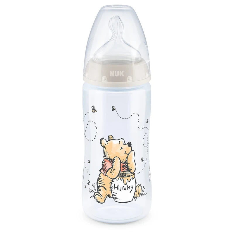 NUK FDNK10741068 Premium Choice Milk Bottle, 10.1 fl oz (300 ml), Winnie the Pooh