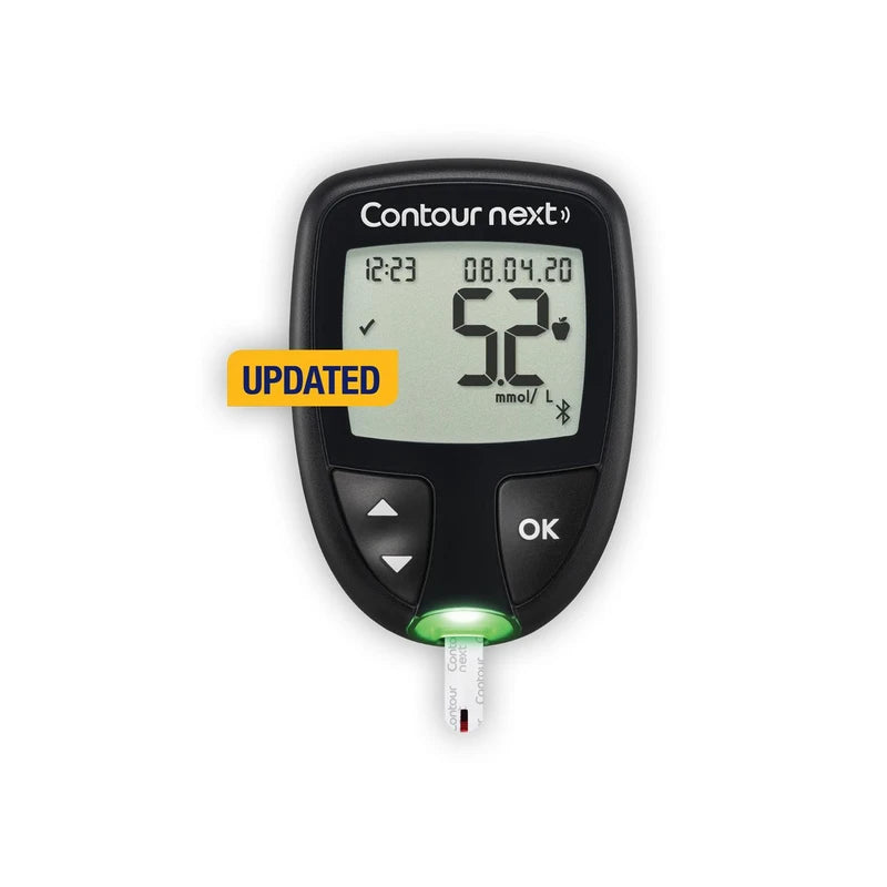 Bayer Contour Next Meter & Complete Blood Glucose Monitoring System Kit