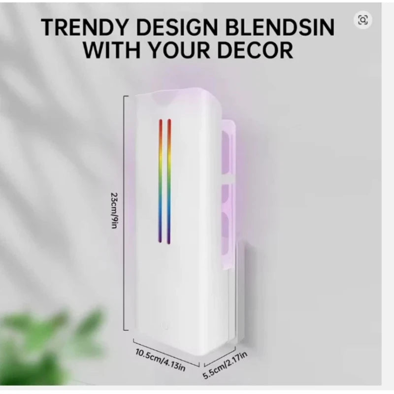 DynaTrap Black Indoor Insect Bug Trap plug in Mosquito Bug with 5 sticky Glue Board