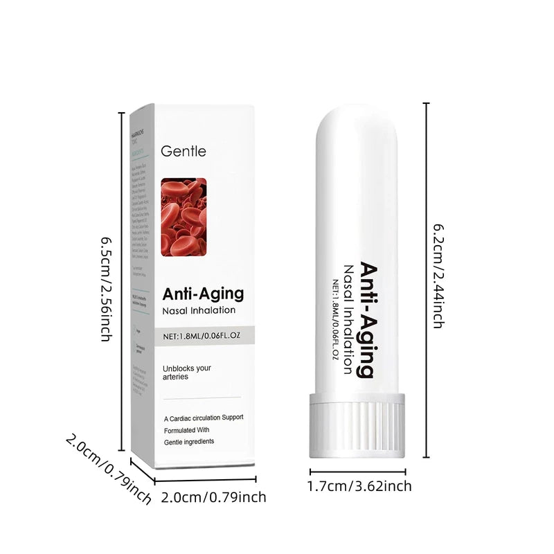 Anti-Aging Nasal Inhalation, Inhaler for Memory, Nasal Inhalation for Women Men (3pcs)