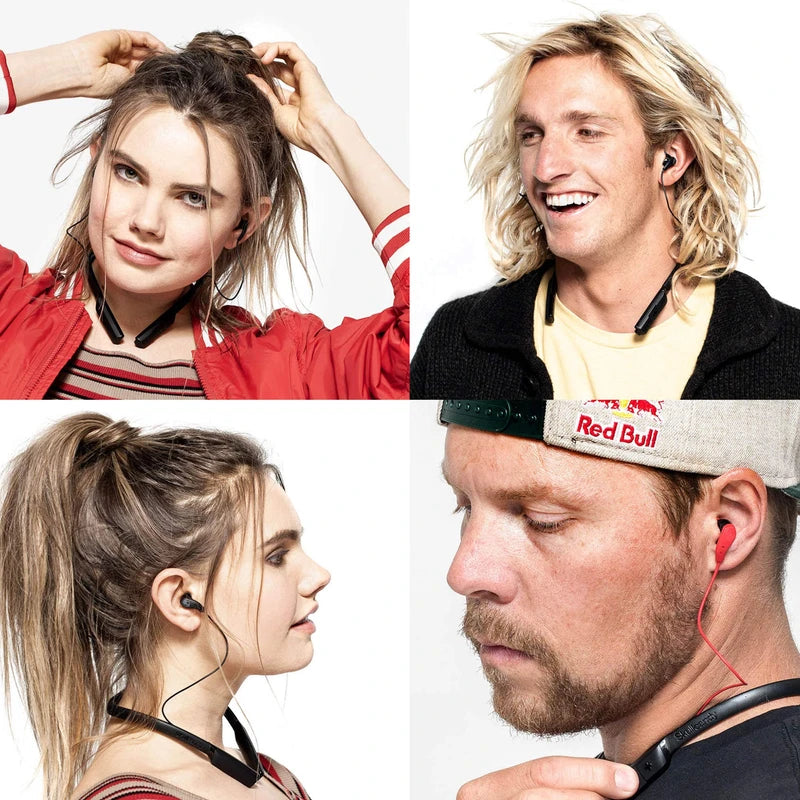 Skullcandy Method Bluetooth Wireless In-Ear Sport Earbud with Mic - Navy