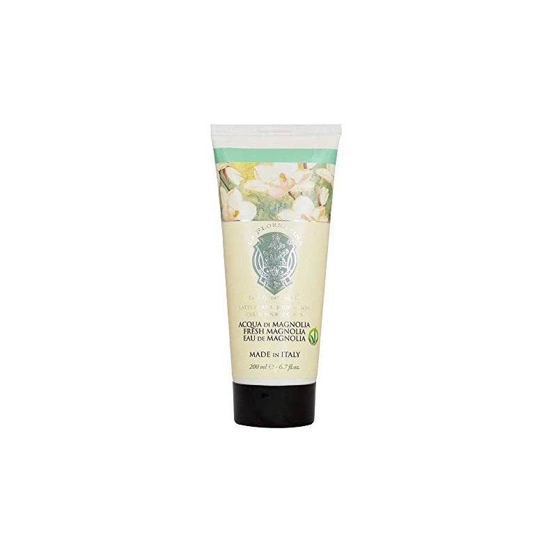 LA FLORENTINA La Florentina Body Lotion, Fresh Magnolia, Body Cream, 6.8 fl oz (200 ml)