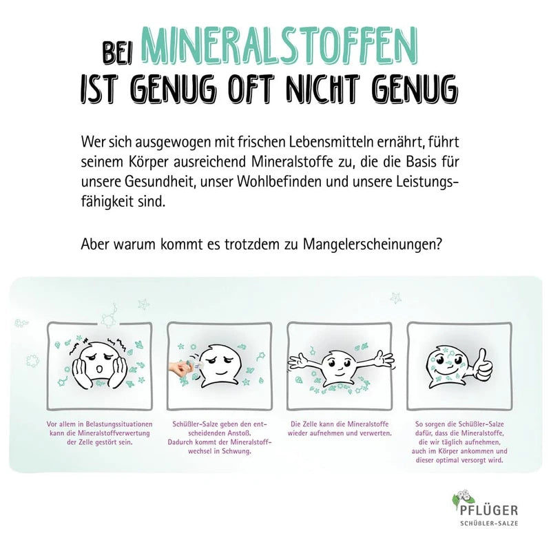 PFLÜGER Schüßler Salts No. 27 Potassium Bichromicum D6 - 400 Tablets - The Supplement for Cell Regeneration - Gluten-Free