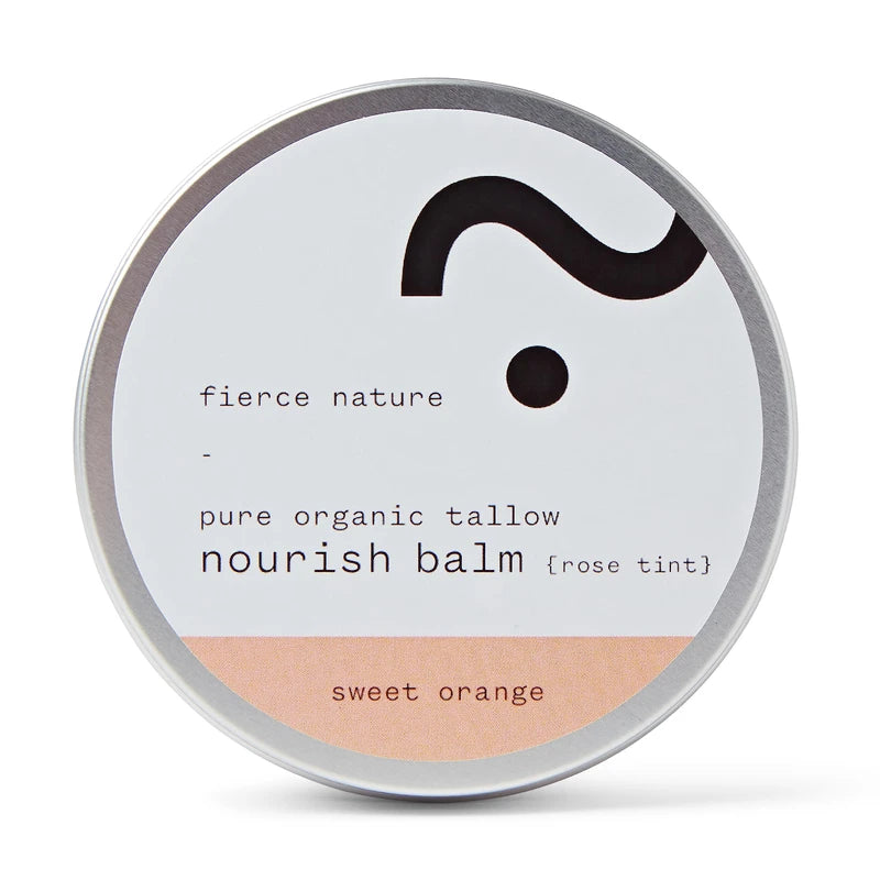 Fierce Nature - Pure Organic Tallow Nourish Balm (Sweet Orange) - 100g
