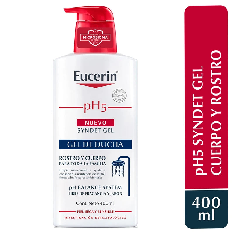 Eucerin pH5 Syndet Gel piel sensible 400ml