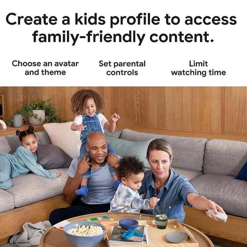 Google - Chromecast with Google TV (HD) - Streaming Stick Entertainment on Your TV with Voice Search - Watch Movies, Shows, and Live TV in 1080p HD - Snow - Specification: Default