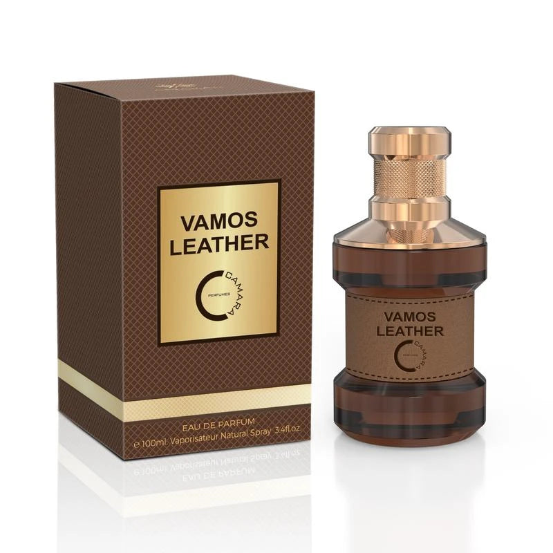 CAMARA Vamos Leather Eau De Parfum for Men - 100ml - Scent: Camara Vamos Crescent - Eau De Parfum 100ML