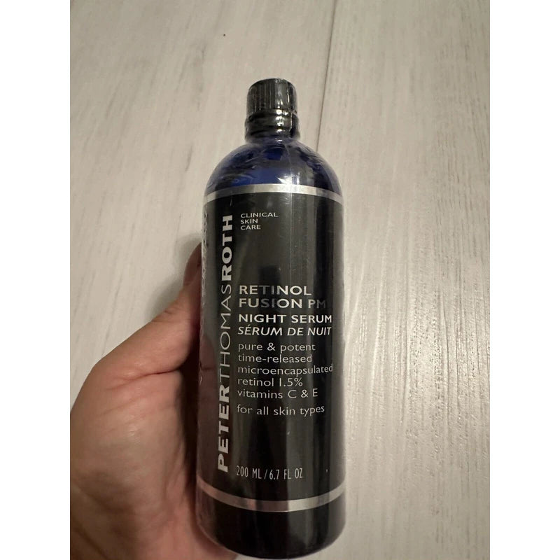 PETER THOMAS ROTH RETINOL FUSION PM NIGHT SERUM 6.7 oz. MSRP $138 New Sealed